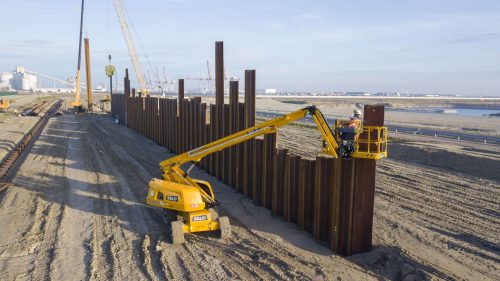 NACELLE TELESCOPIQUE 22M CHENILLE