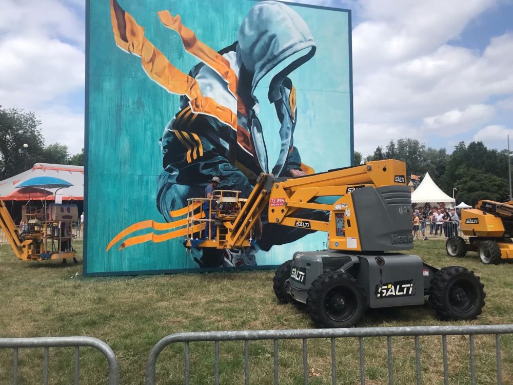Nacelle au service du street art