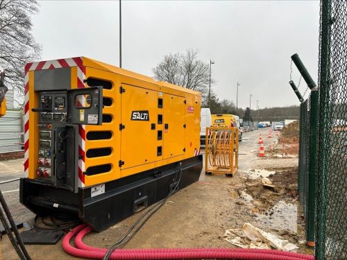 Groupe électrogène chantier