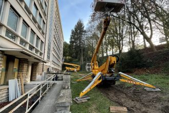 Rénovation universitaire à Versailles