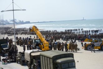 Tournage du film "Dunkerque"