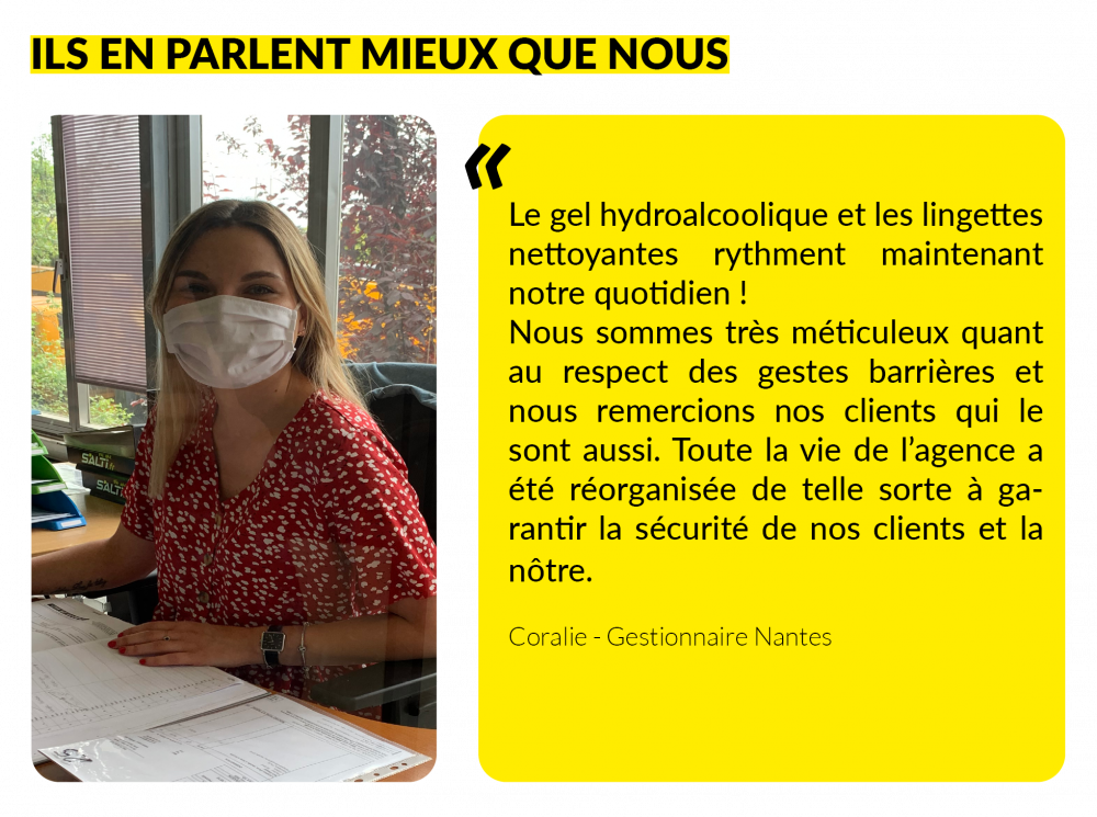 Témoignage Coralie - Gestionnaire Nantes