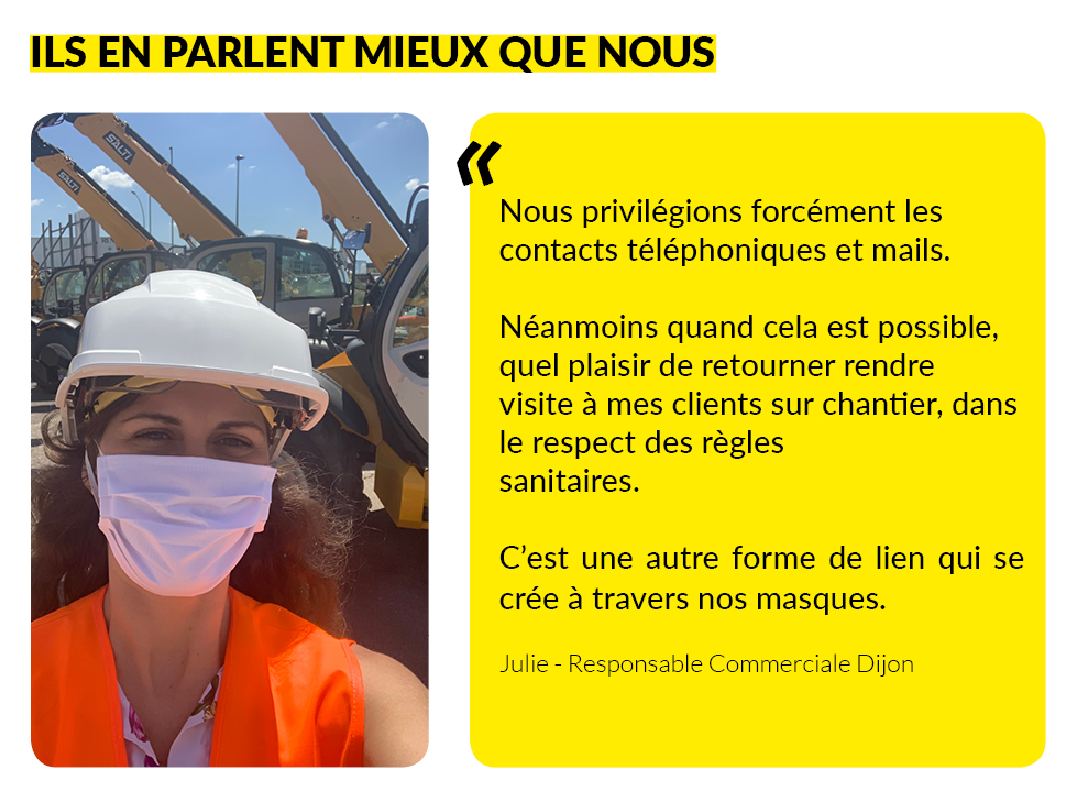 Témoignage Julie - Responsable commerciale Dijon