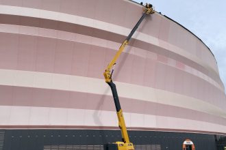 Mise en sécurité incendie au sommet du Zénith