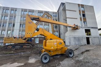Démolition de précision au CHU de Dijon